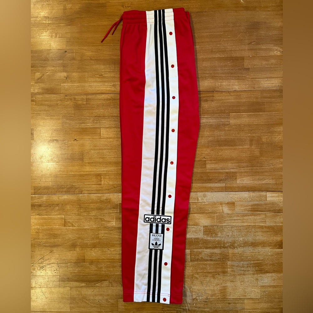 ADIDAS Women's Red / White Adibreak Pants - Picture 3 of 8